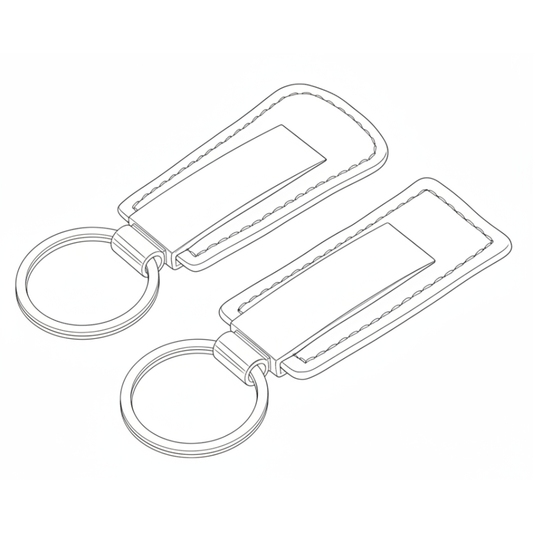 Leather Keychains